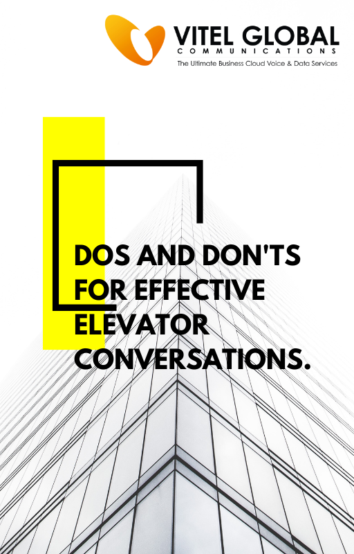 Effective Elevator Conversations